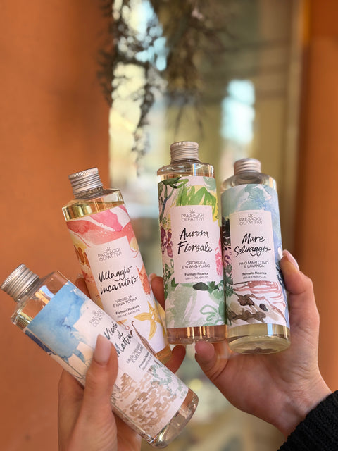 Ricarica Profumatore per Ambiente Mare Selvaggio 250 ml - Paesaggi Olfattivi PuroBio