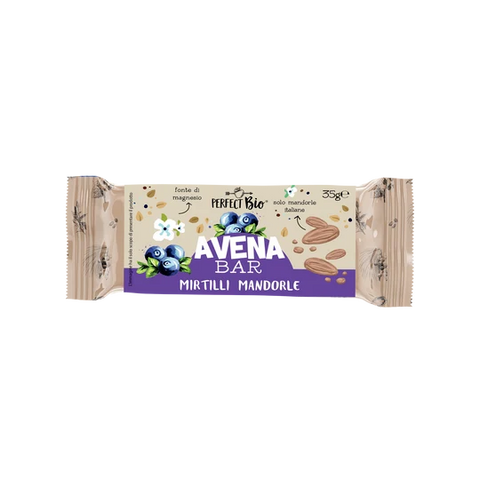 Barretta AVENA BIO MIRTILLI MANDORLE (4x35gr) - PERFECT Bio