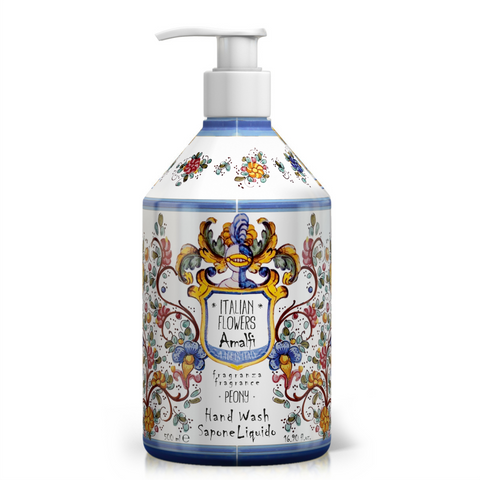 Sapone Mani Amalfi Peony Italian Bouquet Le Maioliche 500 ml Rudy