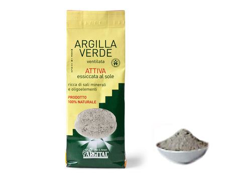 Argilla Verde Ventilata Attiva 500 gr Argital