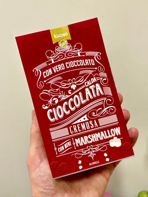 CIOCCOLATA CALDA ALLA CANNELLA E MINI MARSHMALLOW per 2- KUCINO