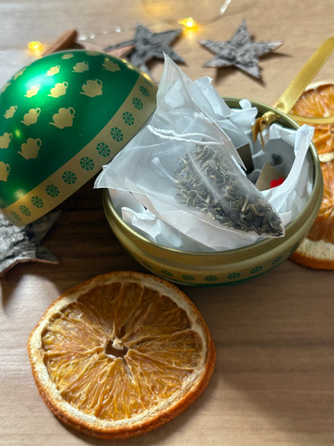 Palline per Tè – Pallina di Natale con Tè Verde - Colors - Maioliche