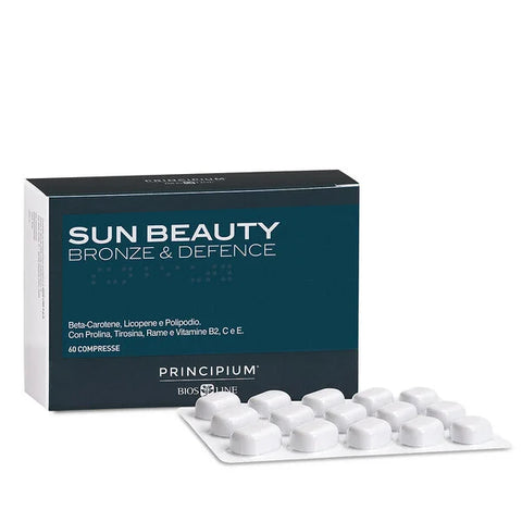 SUN BEAUTY Bronze & Defence 60 compresse Principium Bios Line