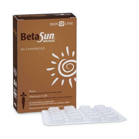 BetaSun Bronze 60 capsule vegetali Bios Line