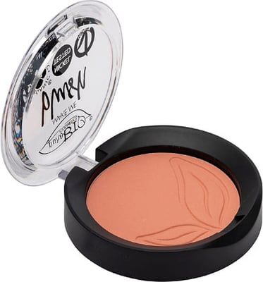 Blush Compatto Rosa Corallo Matte n°02 Purobio