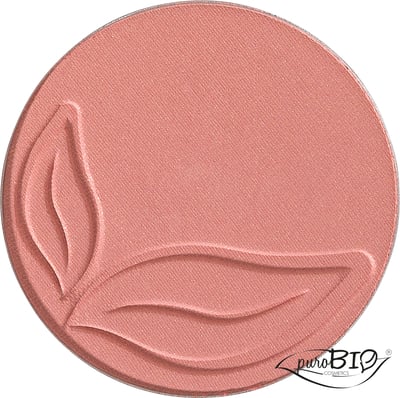 Blush Compatto Rosa Satinato n°01 Purobio