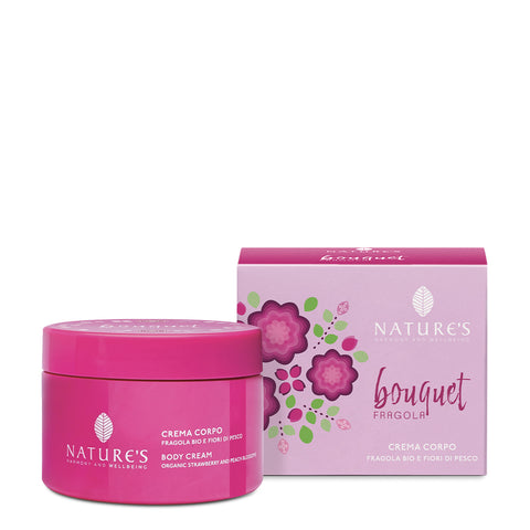 Crema Corpo Bouquet Fragola 100 ml Nature's - Bios Line