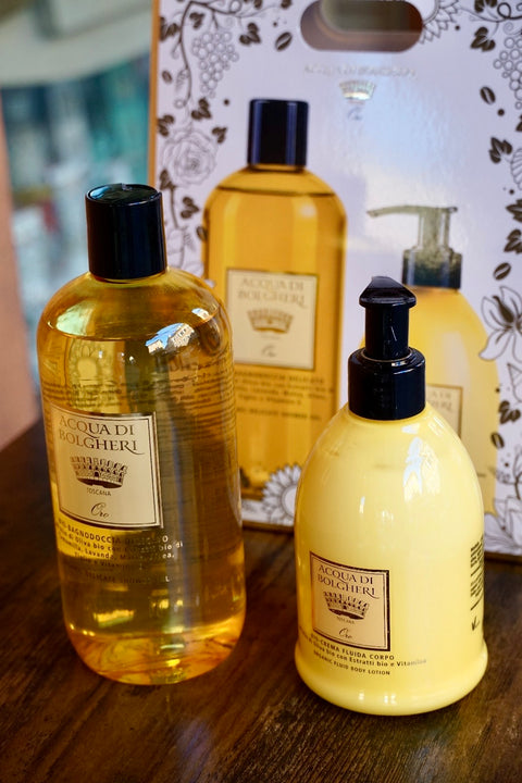 Cofanetto Bag Bio-Corpo Oro - Acqua di Bolgheri