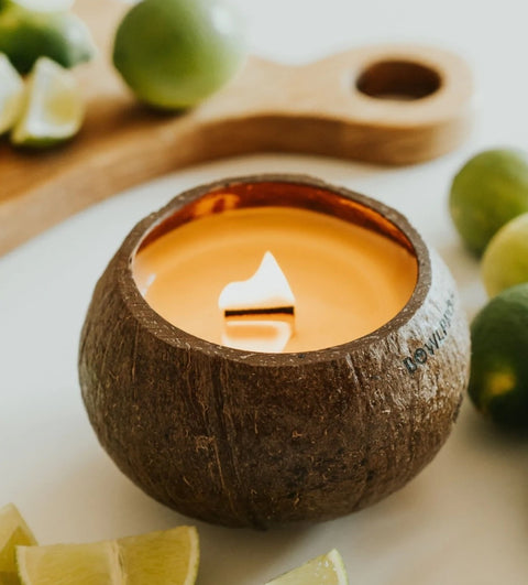 Bowlpros coco candle - Candela gusto Lime 300 gr Limited Edition