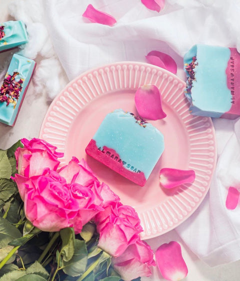 Sapone artigianale WILD ROSE 100 gr - Almara Soap
