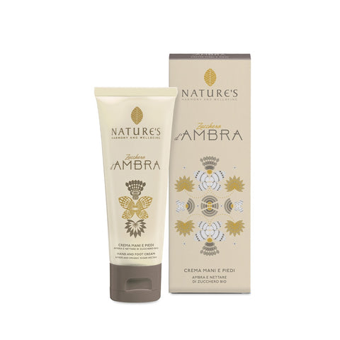 Crema Mani e Piedi Zucchero d’Ambra 75 ml Nature’s