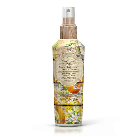 Crema fluida spray 150 mL Arancia e Zenzero Maioliche