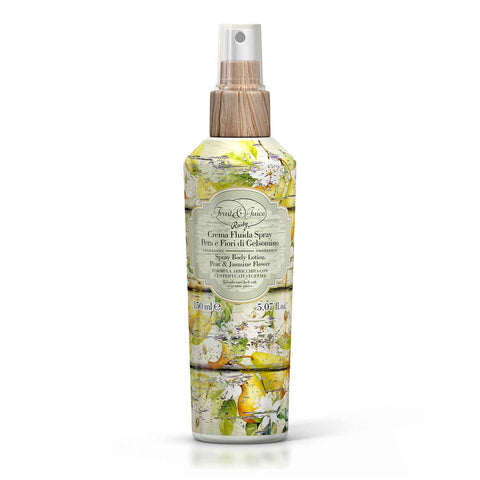 Crema fluida spray 150 mL Pera e Gelsomino Maioliche