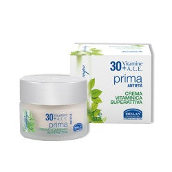 Crema Vitaminica Superattiva Prima Antietà 30+ Elisir Antitempo 50 ml Helan