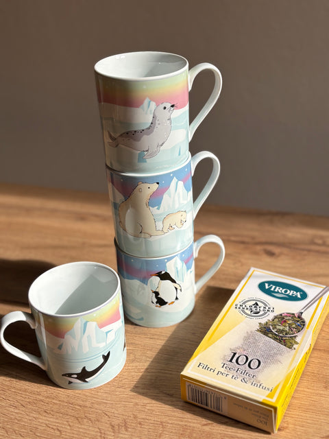 Tazza ORCA GIOCOSA in porcellana 300 ml - Viropa