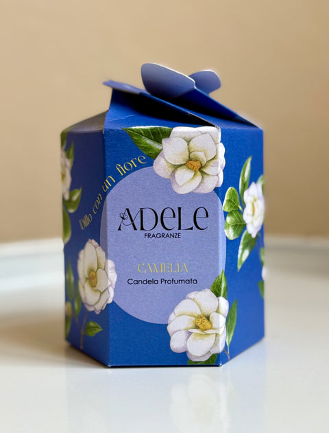 Dillo con un fiore - Candela camelia 170 gr - Adele Fragranze