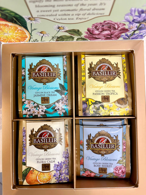 Cofanetto Fiori Vintage Volume II 40 bustine assortite - Basilur