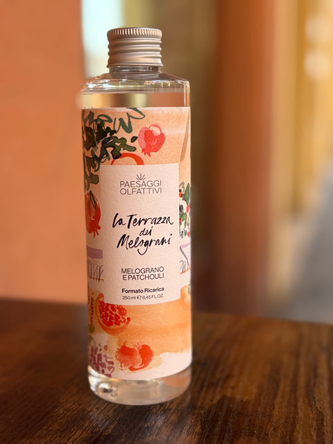 Ricarica Profumatore per Ambiente La Terrazza dei Melograni 250 ml - Paesaggi Olfattivi PuroBio