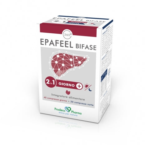 Epafeel Bifase 40 compresse Giorno + 20 compresse Notte Prodeco Pharma