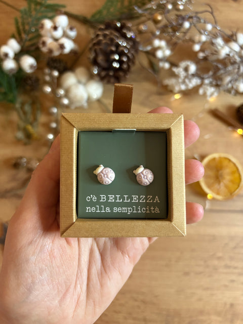 ORECCHINI PIN COCCINELLA THUN