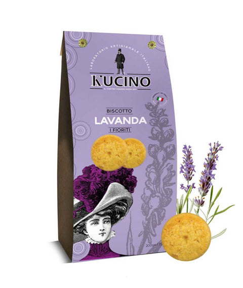 I FIORITI - BISCOTTI ALLA LAVANDA 150 gr - KUCINO