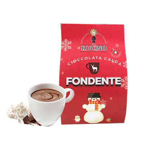 CIOCCOLATA CALDA FONDENTE NATALIZIA CON MINI MERINGHE per 2 - KUCINO