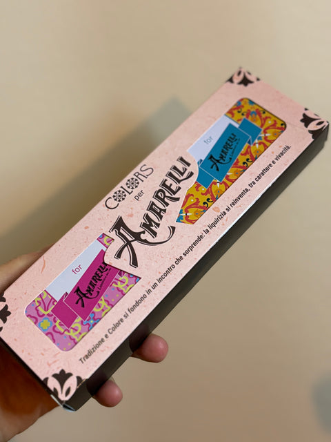 Cofanetto Liquirizia Colors for Amarelli: SPEZZATA 40 gr + ROMBETTI 40 gr