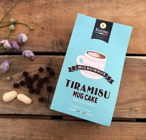 TORTA IN TAZZA TIRAMISU' con Caffè, mini Brownies e mini Savoiardini 100 gr- KUCINO