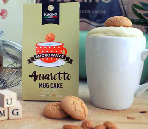 TORTA IN TAZZA AMARETTO con Biscotto Amaretto 100 gr- KUCINO