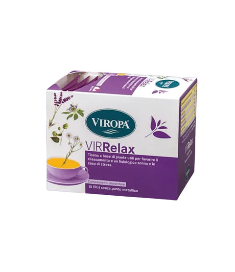 Tisana VIRRelax + melatonina 15 filtri Viropa