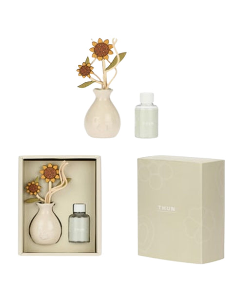 DIFFUSORE CON BACCHETTE GIRASOLE E PROFUMAZIONE 50 ml THUN
