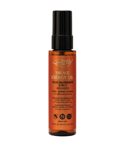 Olio Nutriente 3 in 1 Mirage Energy Oil, 100 ml Purobio