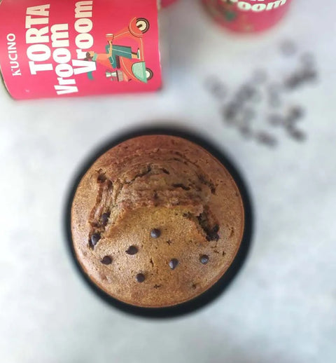 TORTA VROOM VROOM Torta al caffè e gocce di cioccolato - KUCINO (non sono arrivate)