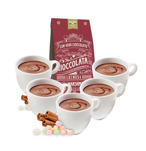 CIOCCOLATA CALDA ALLA CANNELLA E MINI MARSHMALLOW 125 gr - KUCINO