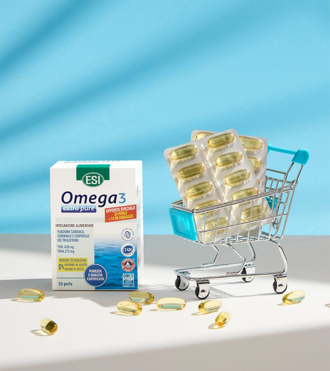 Omega 3 Extra Pure 35 perle + 15 Omaggio Esi