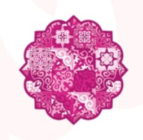 Sottotutto in ceramica LADY LAVANDER Colors Maioliche