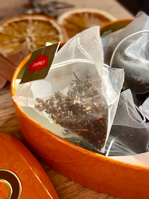 Palline per Tè – Pallina con Tè Arancia e Cannella - Colors - Maioliche