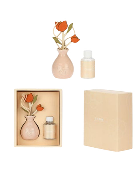 DIFFUSORE CON BACCHETTE TULIPANO E PROFUMAZIONE 50 ml THUN