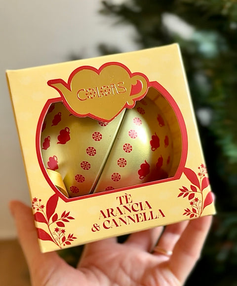 Palline per Tè – Pallina con Tè Arancia e Cannella - Colors - Maioliche