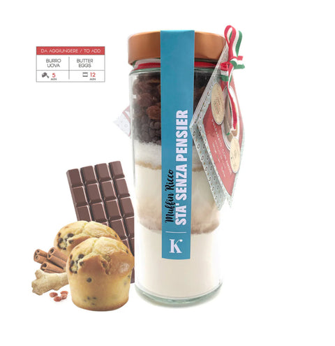 STA SENZA PENSIER preparato per Muffin ricco - KUCINO