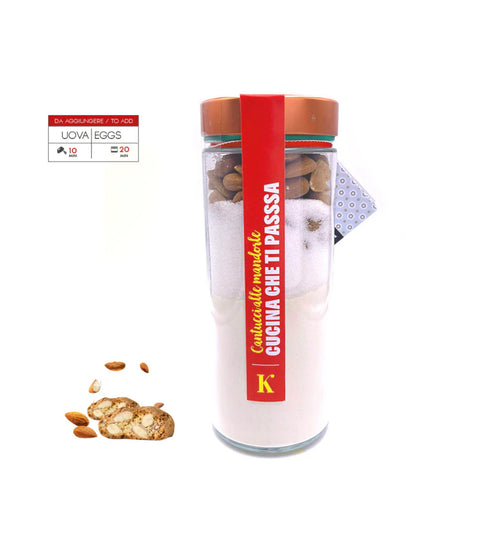 CUCINA CHE TI PASSA preparato per CANTUCCI ALLE MANDORLE - KUCINO