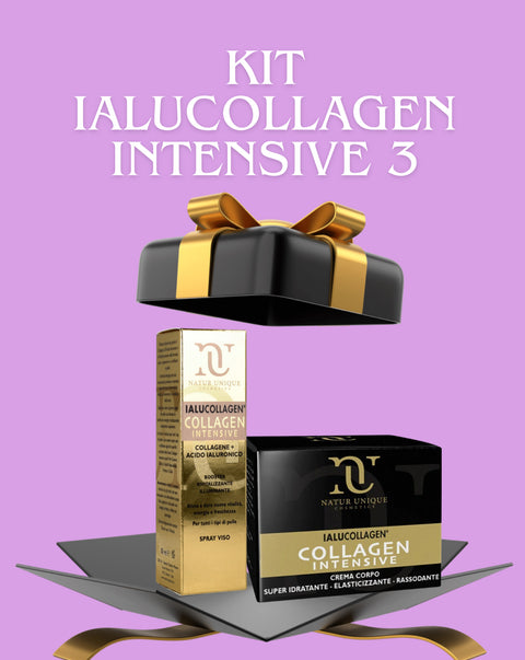 Kit Ialucollagen Intensive 3: Crema corpo  + Spray viso - Natur Unique