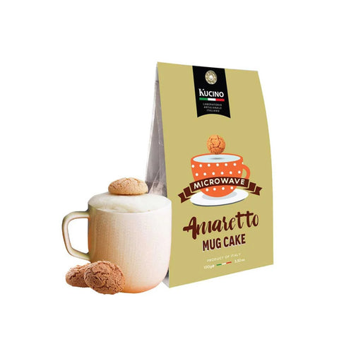 TORTA IN TAZZA AMARETTO con Biscotto Amaretto 100 gr- KUCINO