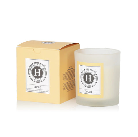Candela Vegetale in Cera di Soia al Cocco 200 g Himalaya