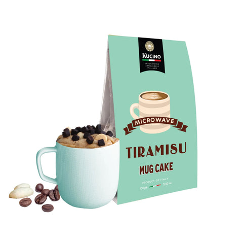 TORTA IN TAZZA TIRAMISU' con Caffè, mini Brownies e mini Savoiardini 100 gr- KUCINO