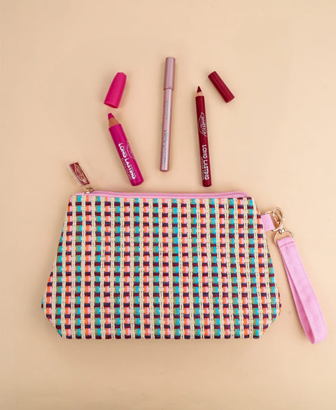 Pochette + 3 Matitoni Long Lasting Occhi, Labbra, Guance PuroBio