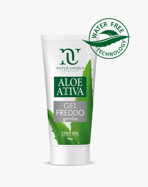 Aloe Attiva Gel Freddo Gambe 100 ml Natur Unique