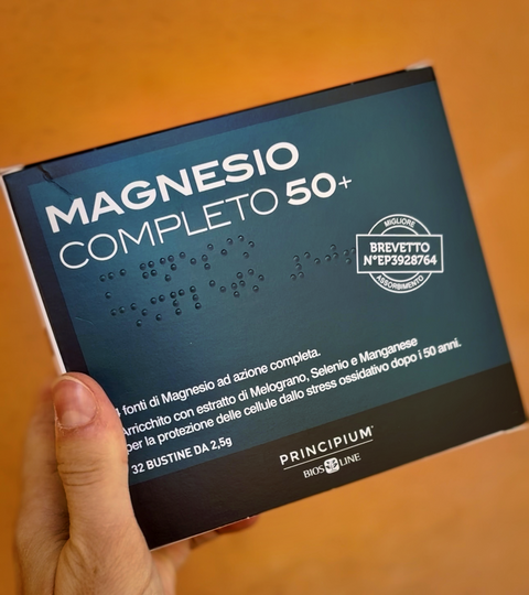 Magnesio Completo 50+ Principium 32 Bustine Bios Line