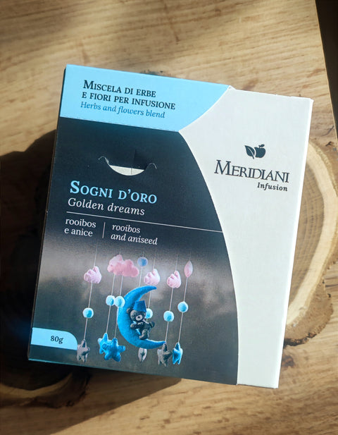 Tisana Sogni d' Oro Confezione Regalo 80 gr Meridiani