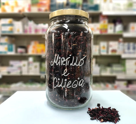 Infuso Mirtillo e Ciliegia 100 gr